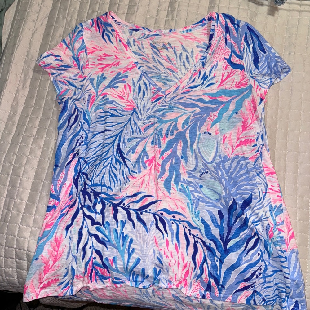Lilly Pulitzer cotton shirt size L